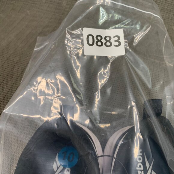 Reebok Mens Black & White Running Shoes Size 10 Lightweight Athletic Sneakers - Picture 8 of 9